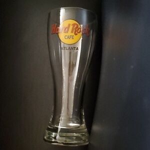 Hard Rock Cafe ATLANTA Logo Pint Glass